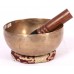 C# (DO#) - Planetary, Healing, Therapeutic, Handmade Jambati Real Antique Singing Bowl (Medium Antique)