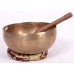 C# (DO#) - Planetary, Healing, Therapeutic, Handmade Jambati Real Antique Singing Bowl (Medium Antique)