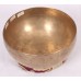 C# (DO#) - Planetary, Healing, Therapeutic, Handmade Jambati Real Antique Singing Bowl (Medium Antique)