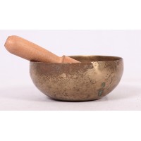 Perfect A - Healing, Therapeutic, Handmade Cobrebati Real Antique Singing Bowl (Superior Antique) Perfect A - Healing, Therapeutic, Handmade Cobrebati Real Antique Singing Bowl (Superior Antique)