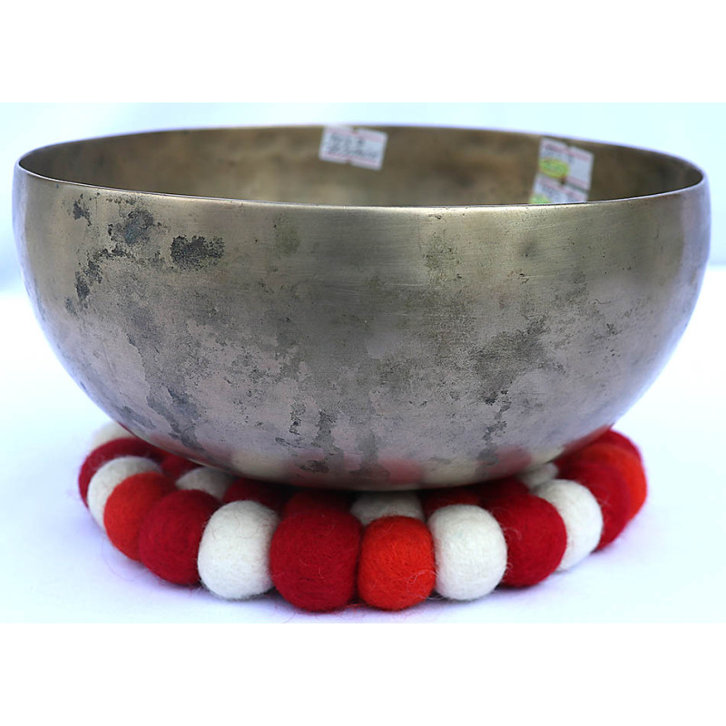 SUN - Planetary, Healing, Therapeutic, Handmade Chickenbati Real Antique Singing Bowl (Medium Antique)