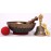 SATURN - Planetary, Healing, Therapeutic, Handmade Manipuri Real Antique Singing Bowl (Unique Shape)