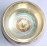 MEDITATION - Therapeutc, Healing, Brass White Carved / Silver Printing, Molded Singing Bowl - Extra Small Size