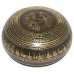 Geomagnetic Field - Symphonic, Therapeutic, Brass Special Etched, Molded Singing Bowl - Small Size