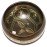 Saros Period Moon - Planetary, Tibetan, Brass Special Etched, Molded Singing Bowl - Extra Small Size