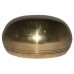 MEDITATION - Symphonic, Brass Plain, Tibetan, Therapeutic, Molded Singing Bowl - Extra Small Size