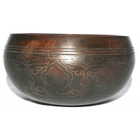 Biorhythm Body (BioBd) - Symphonic, Healing, THerapeutic Bronze Special Etched, Molded Singing Bowl - Small Size Biorhythm Body (BioBd) - Symphonic, Healing, THerapeutic Bronze Special Etched, Molded Singing Bowl - Small Size