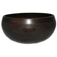AQUA - Symphonic, Bronze, Therapeutic, Healing, Special Etched, Molded Singing Bowl - Extra Small Size AQUA - Symphonic, Bronze, Therapeutic, Healing, Special Etched, Molded Singing Bowl - Extra Small Size