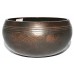 Nodical Month - Planetary, Therapeutic, Bronze Special Etched, Molded Singing Bowl - Extra Small Size