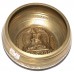 MEDITATION - Symphonic, Tibetan, Brass Etched Carved With Dice, Molded Singing Bowl - Extra Small Size