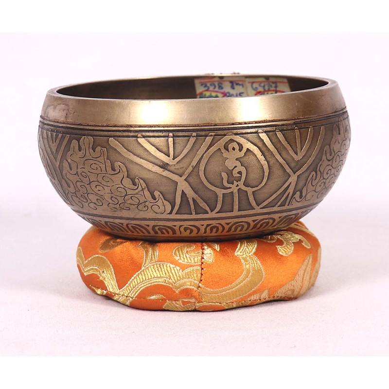 Alpha - Cast-moulded Brass Carving/Etching - Extra Small Size