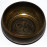 F (FA) - Musical Therapeutic, Brass Normal Etched with Dice, Molded Singing Bowl - Small Size