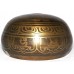 MEDITATION - Symphonic, Tibetan, Therapeutic, Brass Normal Etched, Molded Singing Bowl - Extra Small Size