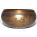 MEDITATION - Symphonic, Tibetan, Healing, Brass Normal Etched, Molded Singing Bowl - XX Small Size