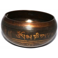 Biorhythm Body (BioBd) - Symphonic, Therapeutic, Brass Normal Etched, Molded Singing Bowl - Extra Small Size Biorhythm Body (BioBd) - Symphonic, Therapeutic, Brass Normal Etched, Molded Singing Bowl - Extra Small Size