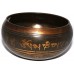 Biorhythm Body (BioBd) - Symphonic, Therapeutic, Brass Normal Etched, Molded Singing Bowl - Extra Small Size