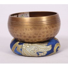 SDAY - Planetary,Brass, Plain Hammered,Mantra Carved, Cast Moulded Singing Bowl - Extra Extra Small Size (XXS)
