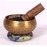 Saturn - Cast-moulded Brass Plain Hammered - Extra Small Size