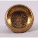 Saturn - Cast-moulded Brass Plain Hammered with Dice - Extra Small Size