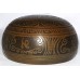 Solar System - Symphonic, Tibetan, Therapeutic, Bronze White Etched, Molded Singing Bowl - Extra Small Size 