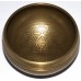 SATURN - Symphonic, Brass Carved, Flower of life, Molded Singing Bowl - Extra Small Size 