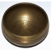 Earth Day (Sound of the Day) - Planetary, Brass Carved, Buddha's eyes/Flower of life, Molded Singing Bowl - Extra Small Size 