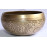 Hydrogen Delta - Symphonic, Brass Carved, Double Bajra/Flower of life, Molded Singing Bowl - Extra Small Size