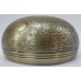 MEDITATION - Symphonic, Brass Carved, Buddha's eyes/Flower of life, Molded Singing Bowl - Extra Small Size