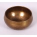 C (DO) - Musical, Cast-moulded Brass Plain Hammered - Extra Small Size