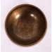 C (DO) - Musical, Cast-moulded Brass Plain Hammered - Extra Small Size