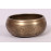 G (SOL)- Brass, Etching with (White Tara) Dice, Cast Moulded Singing Bowl - Extra Small Size
