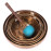 Harmonic Healing,  Musical Signing bowls SET, CHAKRA HEALING, TIBETAN SINGING BOWLS SET OF 7 NOTES -12.5-26.5 Cm