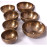Harmonic Healing,  Musical Signing bowls SET, CHAKRA HEALING, TIBETAN SINGING BOWLS SET OF 7 NOTES -12.8-28 Cm