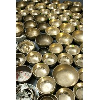 Tibetan Singing Bowls for Symphonic, Meditation, Handmade, Regular, Tiger Antique/Dim/Shiny or Antique Finish Singing Bowls - Large (ii) Size Tibetan Singing Bowls for Symphonic, Meditation, Handmade, Regular, Tiger Antique/Dim/Shiny or Antique Finish Singing Bowls - Large (ii) Size