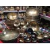 Tibetan Singing Bowls for Symphonic, Meditation, Handmade, Regular, Tiger Antique/Dim/Shiny or Antique Finish Singing Bowls - Jumbo Size