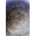 Saturn - Planetary, Therapeutic, Handmade, Nerabati, Etching, Carving (Double Bajra / Om), Singing Bowl - Extra Small Size