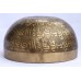 Universal Life - Healing, Therapeutic, Handmade, Nerabati, Etching, Carving (Om Mani Padme Hum / Hum), Singing Bowl - Extra Small Size