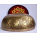 Hydrogen Delta - Healing, Therapeutic, Handmade, Jhumkabati, Etching, Carving (Om mani padhme Hum/Love Knot ), Singing Bowl - Medium Size