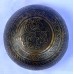 Pluto - Planetary, Therapeutic, Handmade, Nerabati, Etching, Carving (Parasol (Eight auspicious symbol) / Hum writing in Sanskrit), Singing Bowl - Extra Small Size