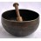 Sun - Planetary, Therapeutic, Handmade, Nerabati, Etching, Carving (YinYang - Double Bajra / Mantra), Singing Bowl - Extra Small Size