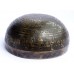 D (RE) - Musical, Therapeutic, Handmade, Nerabati, Etching, Carving (Double Fish (Eight auspicious symbol) / Buddha's Eyes), Singing Bowl - Extra Small Size