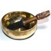 MARS - Healing, Planetary, Therapeutic, Handmade, Nerabati 'Shiny Dark' Singing Bowl - Mini (XX Small) Size