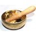 NIBIRU - Therapeutic, Healing, Handmade Nerabati Golden 'Shiny Dark' Singing bowl - Mini (XX Small) Size