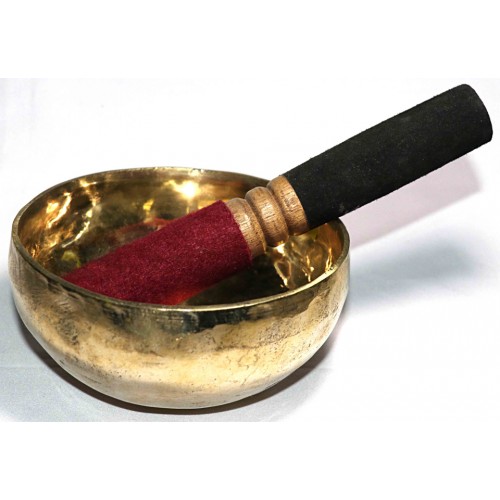 CHIRON - Healing, Planetary, Therapeutic, Handmade, Nerabati 'Shiny Light' Singing Bowl - Extra Small Size