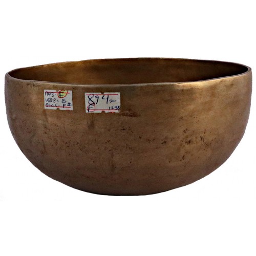 AQUA - Therapeutic, Healing Handmade, Jambati 'Local Antique' Singing bowl - Medium Size