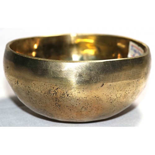 SUN - Planetary, Therapeutic, Healing, Handmade, Nerabati 'Shiny Dark' Singing Bowl - Extra Small Size