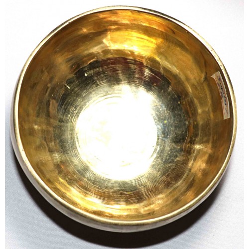 PLATONIC YEAR - Planetary, Therapeutic, Healing, Nerabati, Plain Shiny Singing Bowl - Extra Small Size