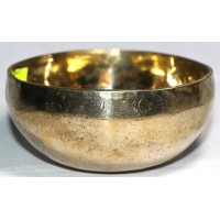 Nodical Month - Planetary, Therapeutic, Healing, Handmade, Nerabati, Plain Golden 'Shiny' Singng Bowl - Extra Small Size Nodical Month - Planetary, Therapeutic, Healing, Handmade, Nerabati, Plain Golden 'Shiny' Singng Bowl - Extra Small Size