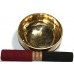 NEPTUNE - Planetary, Therapeutic, Himalayan, Healing, Handmade, Nerabati, 'Shiny Dark'  Singing Bowl - Extra Small Size