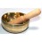 ALPHA - Planetary, Therapeutic, Healing, Handmade, Nerabati Golden 'Shiny Dark' Singing Bowl - Extra Small Size